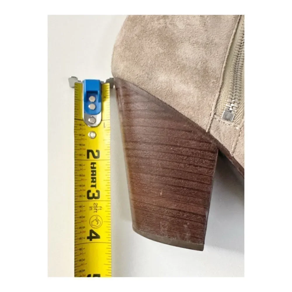 Rag & Bone Tan Suede Bootie Margot Size 38.5/8.5